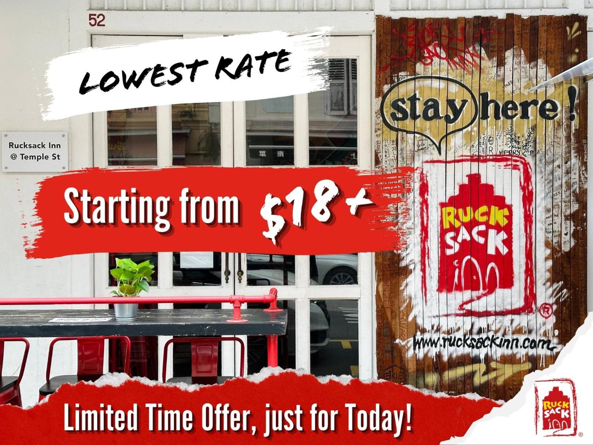 Rucksack Inn Temple Street Сингапур Екстериор снимка